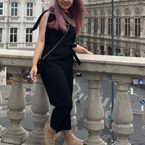 AllSaints Black Jumpsuit Size 6